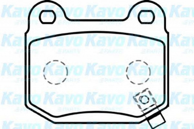 KAVO PARTS bp6574 -  Комплект тормозных колодок, дисковый тормоз